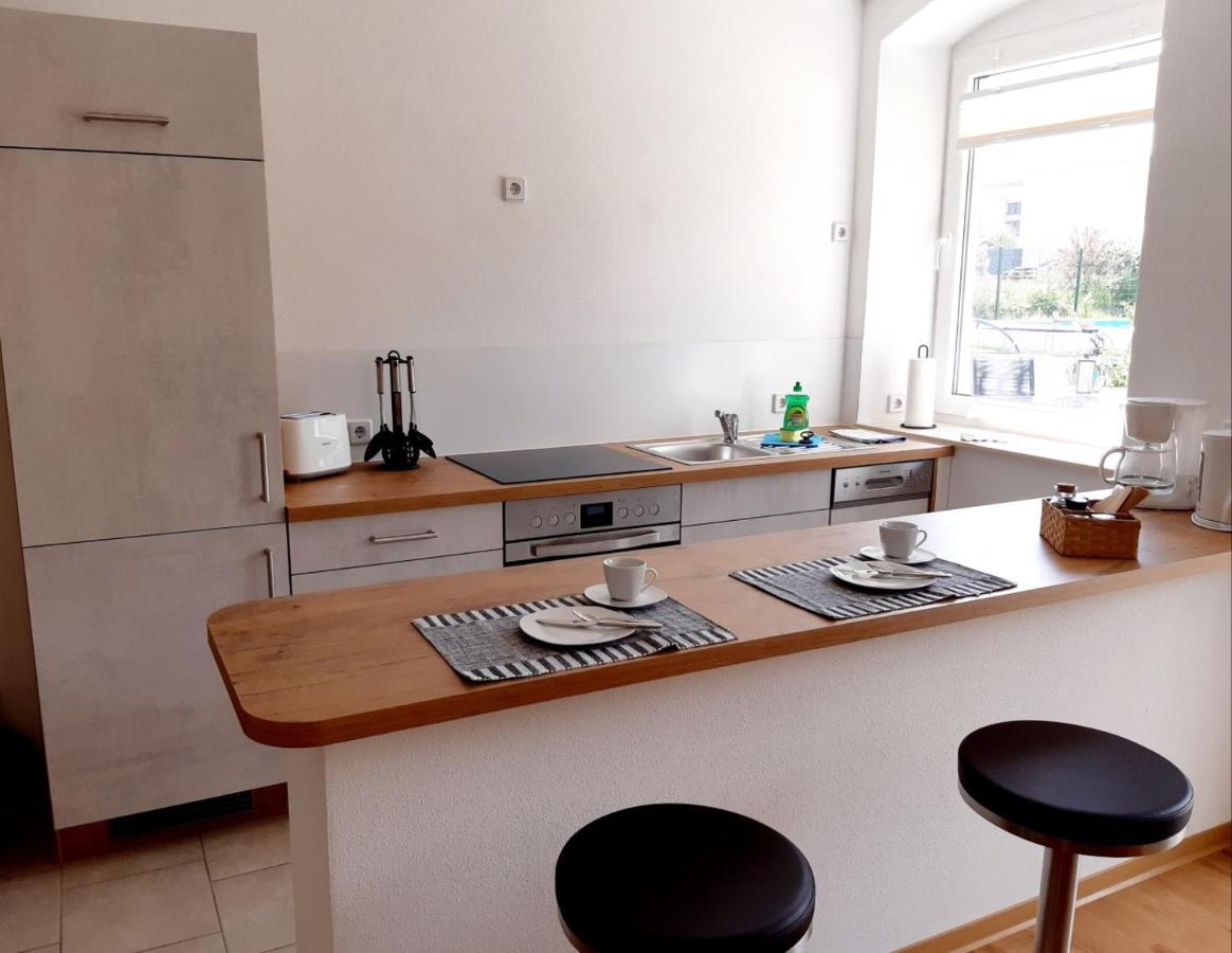 Stadtoase Geraeumige Gaestewohnungen Mit Balkon, Komfort, Modernitaet Und Ruhe, Fuer Monteure Geeignet, Free Wifi Frankenberg Dış mekan fotoğraf